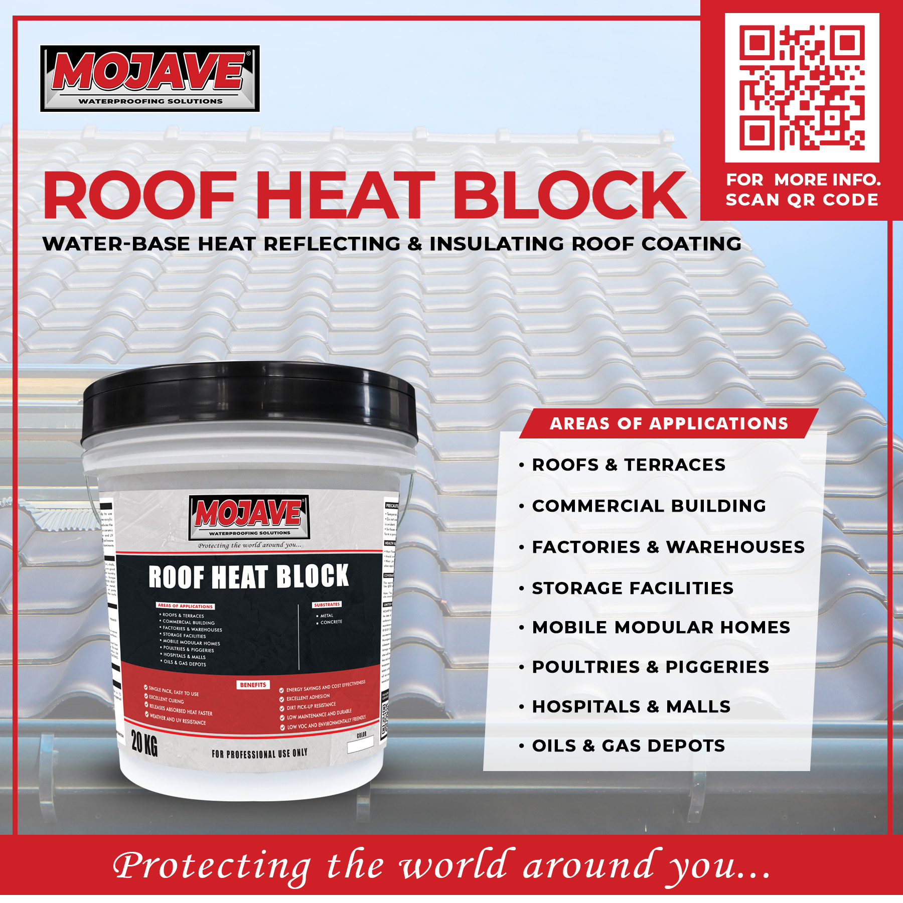MOJAVE ROOF HEAT BLOCK